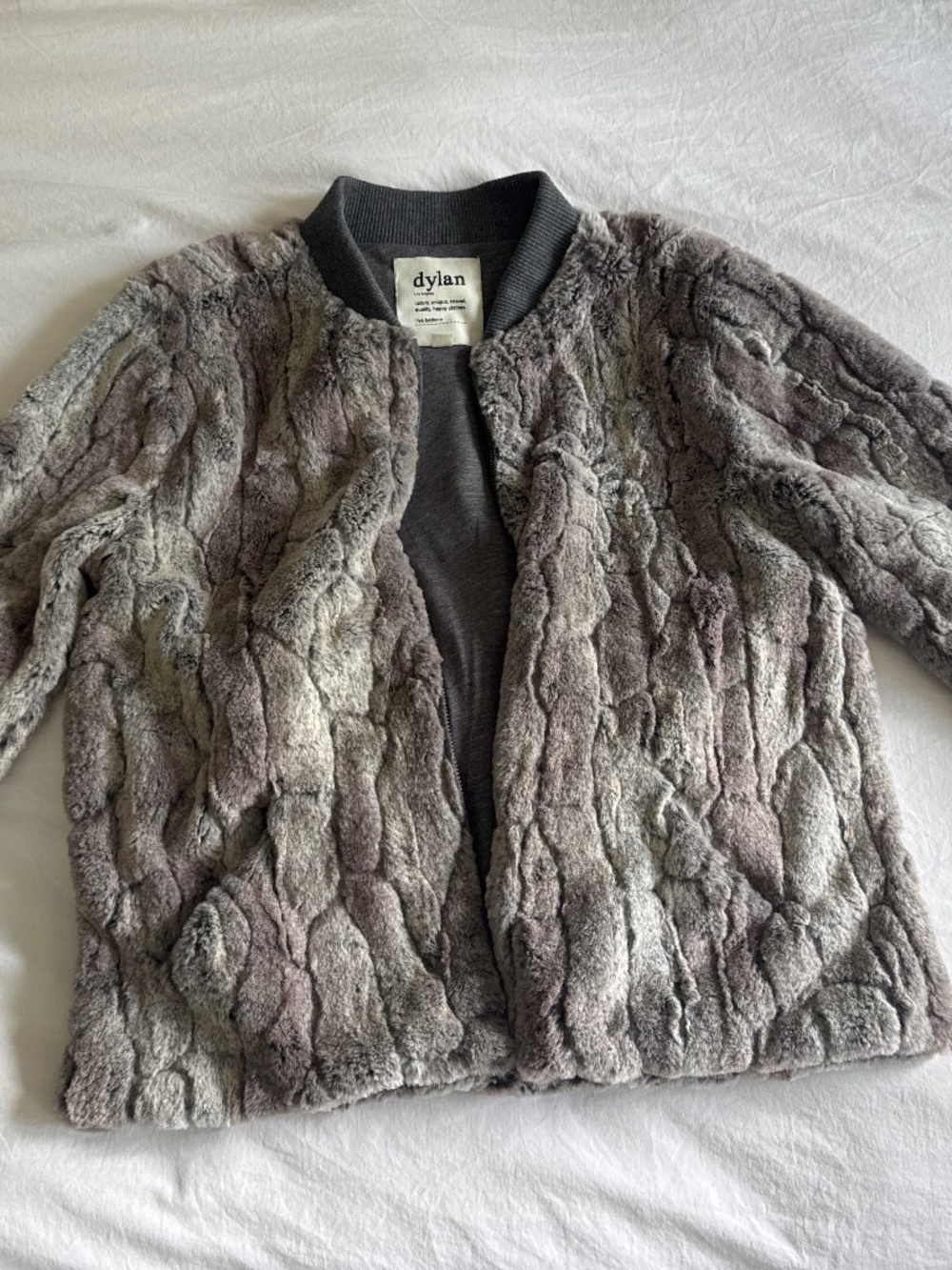 Dylan Faux Fur Bomber Jacket